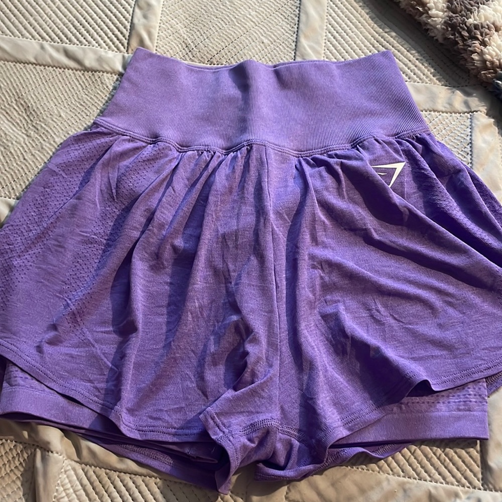 Purple shorts